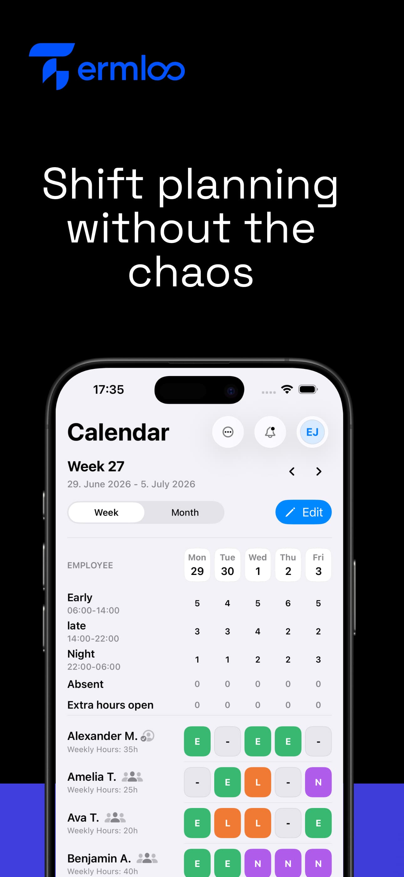 Termloo app screenshot